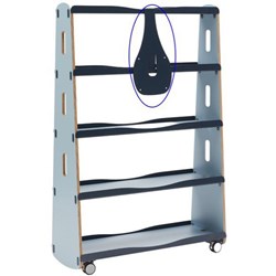 Roam Mobile Hub Accessory For Roam Unit TV AV Mount White