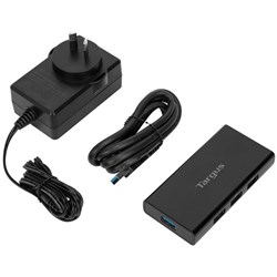 Targus ACH125AU 7 Port USB 3.0 Powered Hub With Fast Charging