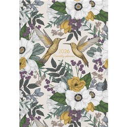 Collins Diary Planner A4 Month To View 2026 Birds