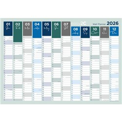 Easy2C Wall Planner A2 Double Sided Unlaminated 594x420mm 2026