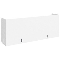 Boyd Acoustic Pod Desk Screen 1500mm White