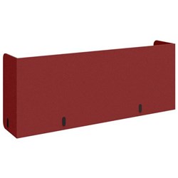 Boyd Acoustic Pod Desk Screen 1800mm Wine