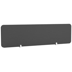 Boyd Acoustic Desk Screen 1200mm Dark Grey