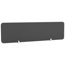 Boyd Acoustic Desk Screen 1500mm Dark Grey