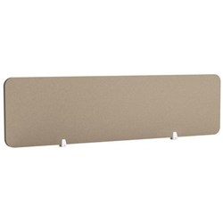 Boyd Acoustic Desk Screen 1500mm Dark Camel
