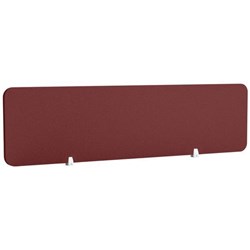 Boyd Acoustic Desk Screen 1500mm Wine