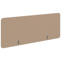 Boyd Visuals Acoustic Modesty Desk Panel 1800mm Dark Camel