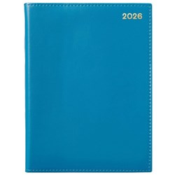 Winc A51 1/2 Hour Appointment Diary PVC A5 1 Day Per Page 2026 Blue
