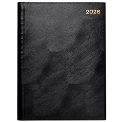 Winc A43 1 Hour Appointment Diary A4 Week To View 2026 Black