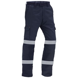 Bison Ripstop Taped Safety Trousers 112cm Navy