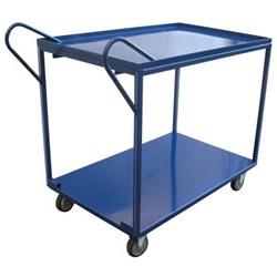 BlueAnt Order Picking Trolley 2 Tier Heavy Duty Small 550x950mm