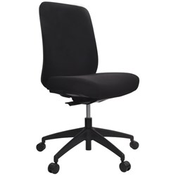 Buro Vela Task Chair Mid Back Black