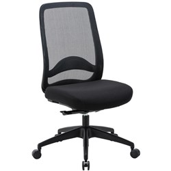Buro Vela Task Chair Mesh High Back Black