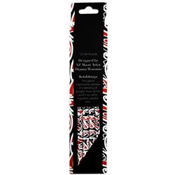 HB Pencil Maori Design, Pack of 6