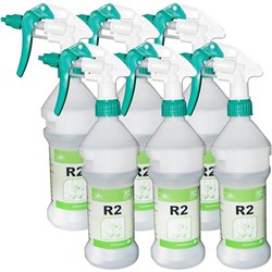 Divermite R2 Plus Empty Trigger Spray Bottle Kit 300ml, Carton of 6
