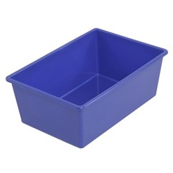 Taurus Tote Storage Tray Large 150mm Deep Blue