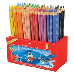 Faber-Castell Grip Watercolour Pencils, Pack of 144