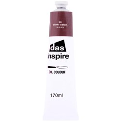Inspire Oil Paint 180ml Burnt Sienna