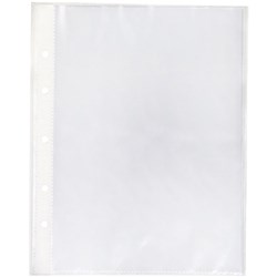 Copy Safe Pockets Heavy Duty PVC Punched A5, Pack of 5