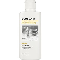 ecostore Dishwasher Rinse Aid Lemon 200ml