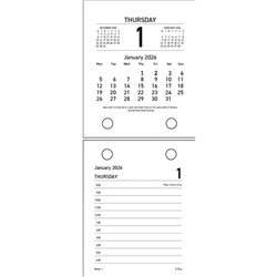 Collins 13H Top Opening Calendar Refill 2026