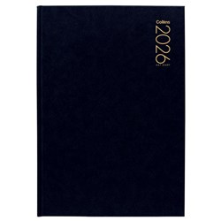 Collins A41 Diary A4 Day Per Page 2026 Black