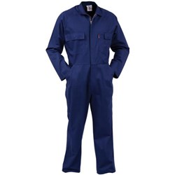 Argyle Maxim 100% Cotton Overalls 310gsm Size 12 Blue