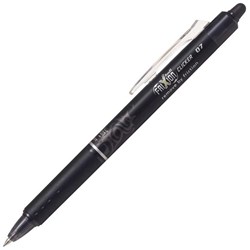 Pilot Frixion Black Clicker Erasable Rollerball Gel Pen 0.7mm Fine Tip
