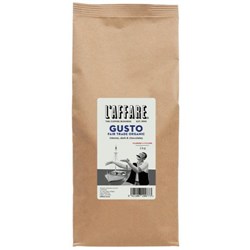 L'affare Gusto Fair Trade Organic Plunger & Filter Grind Ground Coffee 1kg
