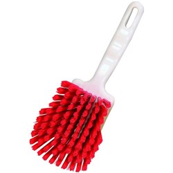 Oates Gong Heavy Duty Scrubbing Brush Red
