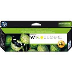 HP 971XL Yellow Ink Cartridge High Yield CN628AA