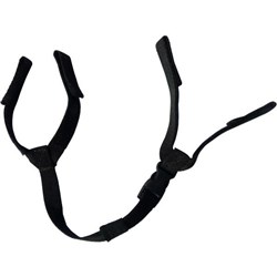 Nikki Hard Hat Chin Strap Black