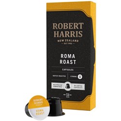 Robert Harris Roma Espresso Coffee Capsules, Pack of 10