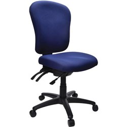 Boston Epic III Task Chair High Back 3 Lever Boston Gen3 Fabric/Navy