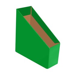 Marbig Magazine Box File Small Green, Pack of 5