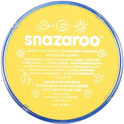 Snazaroo Face Paint 18ml Bright Yellow