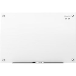 Quartet Infinity Glass Board Magnetic White 450 x 600mm