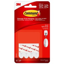 Command™ Small Refill Strips, Pack of 20