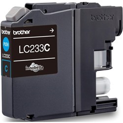 Brother LC233C Cyan Ink Cartridge