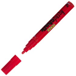 Texta Liquid Chalk Dry Wipe Window Marker 4.5mm Bullet Tip Red