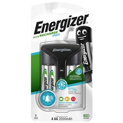 Energizer Pro Charger with 4 AA Batteries