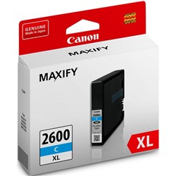 Canon PGI-2600XLC Cyan Ink Cartridge High Yield