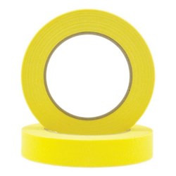 Pomona S121 High Temperature Masking Tape 24mm x 50m Yellow