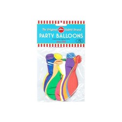 Balloons 27.5cm Assorted Colours, Pack of 12