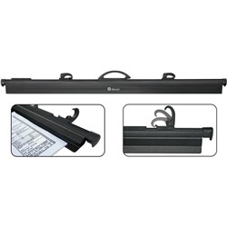 Hang-A-Plan A0 Quickfile File Clamp 975mm Black