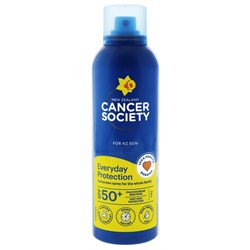 Cancer Society Everyday Sunscreen Aerosol SPF50+ 175g
