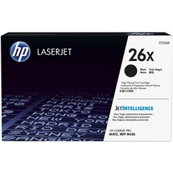 HP 26X Black Laser Toner Cartridge High Yield CF226X