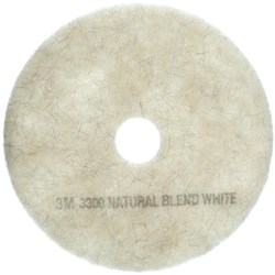 3M™ 3300 Natural Blend Pad 21 Inch White
