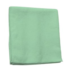 Microfibre Cloth Lint Free Green