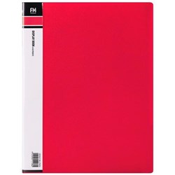 FM A4 Display Book 60 Pocket Red